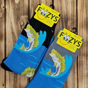 Men's Foozys Socks - Bass Fishing